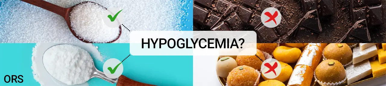 Tips to prevent and deal with hypoglycemia or low blood sugar 