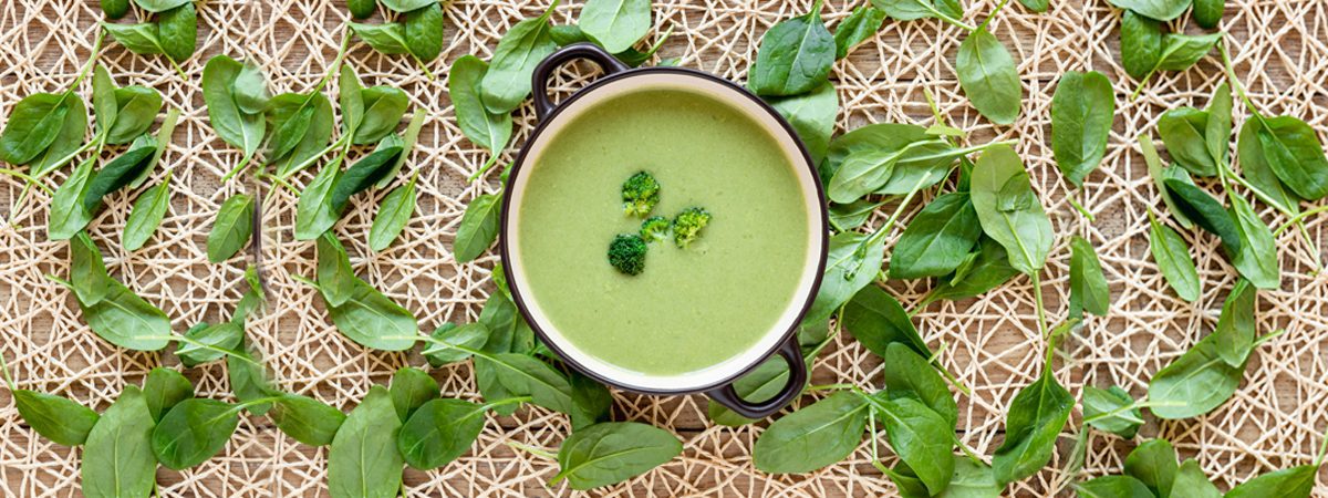 Spinach soup 