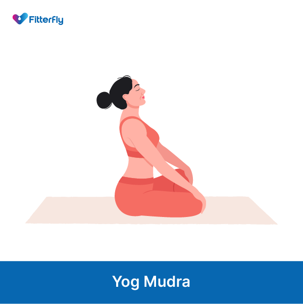 Yog Mudra yoga pose for diabetes