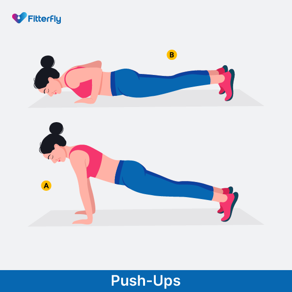Push-Ups home exercise for diabetes 