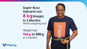 Sidharth weight loss success story banner