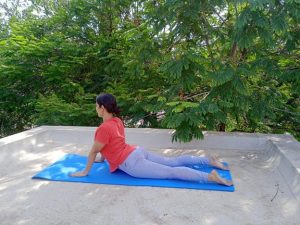 "Bhujangasana" - Yoga Pose