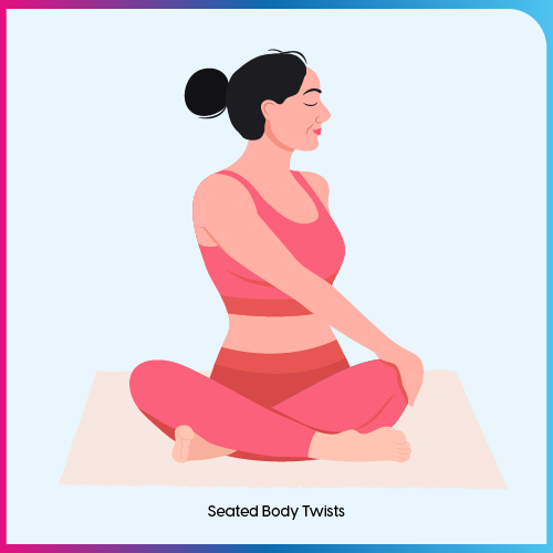 Seated Body Twists exercise