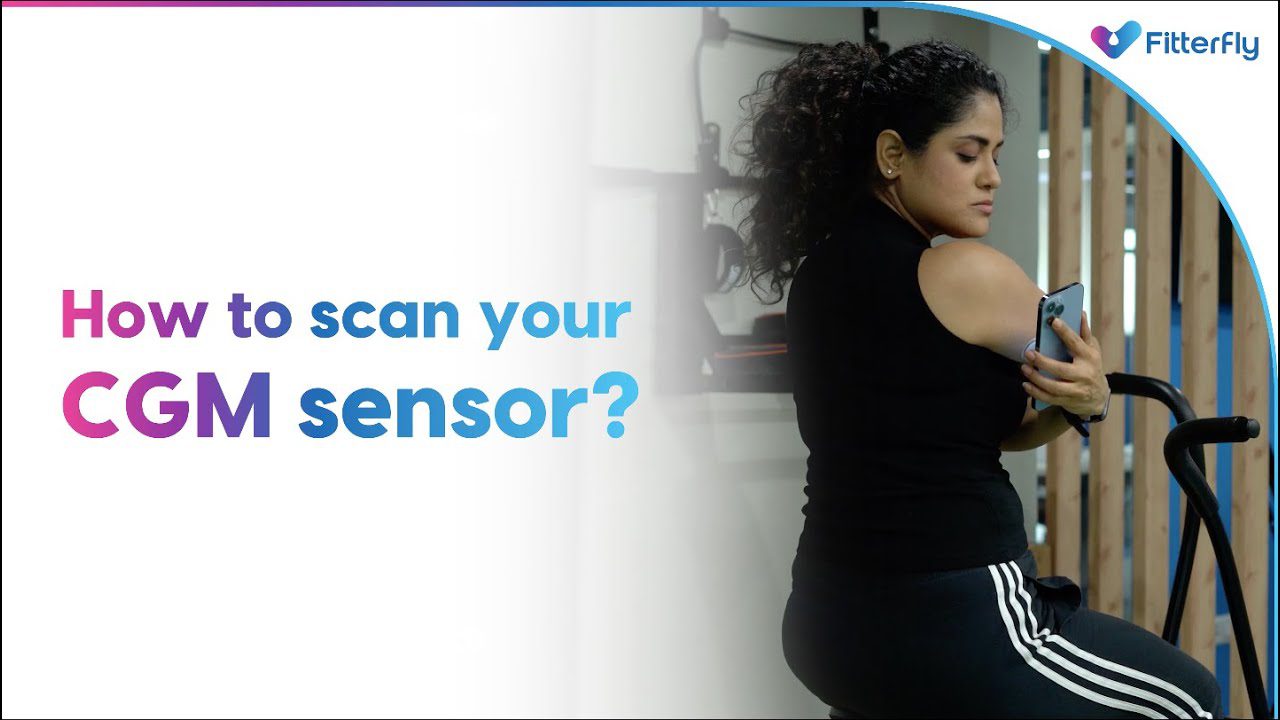 How to scan your Continuous Glucose Monitoring CGM Sensor