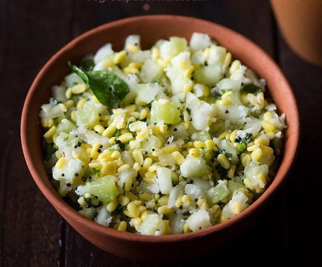 Moong Dal Kosambari Salad
