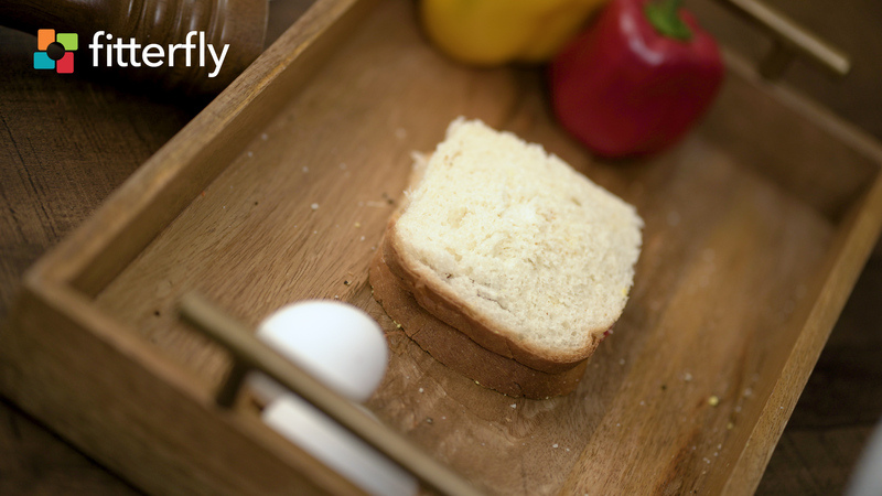 White Bread Boiled Egg Sandwich