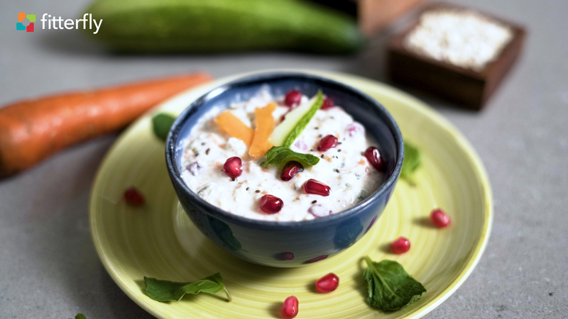 Vegetable Oats In Curd