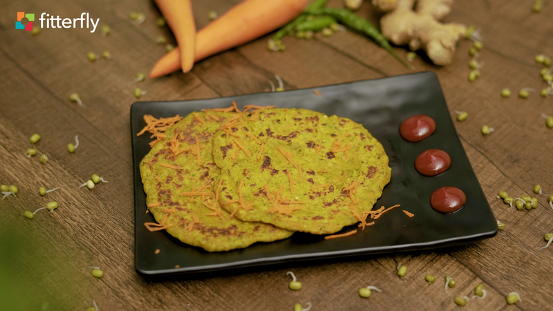 Sprouts Carrot Pancake