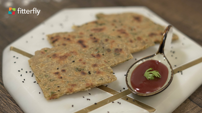 Dudhi Paratha With Ghee