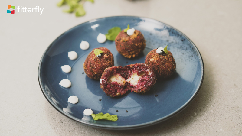 Beet Sprout Poppers