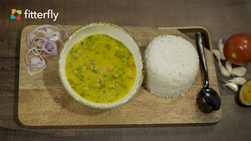 Spinach Moong Dal Curry