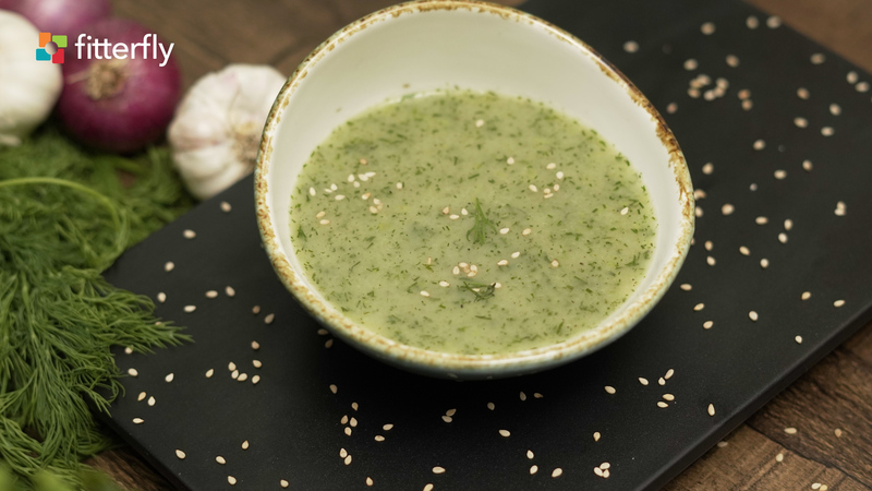 Dill Celery Clear Soup