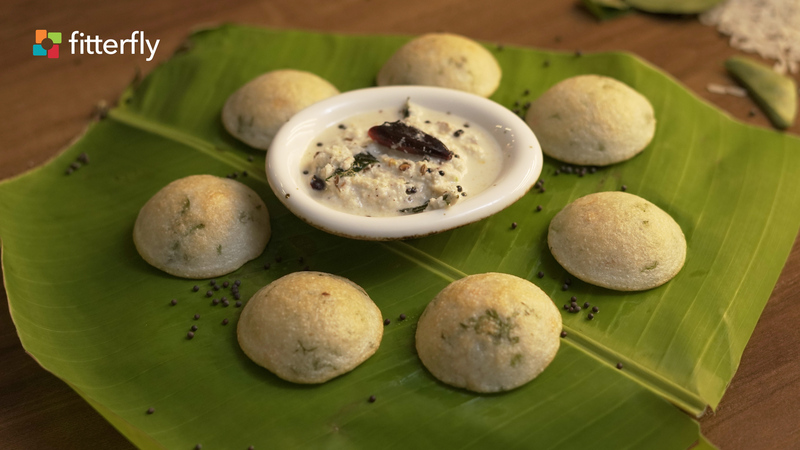 Appe With Coconut Chutney