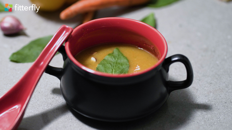 Carrot Bell Pepper Thick Soup