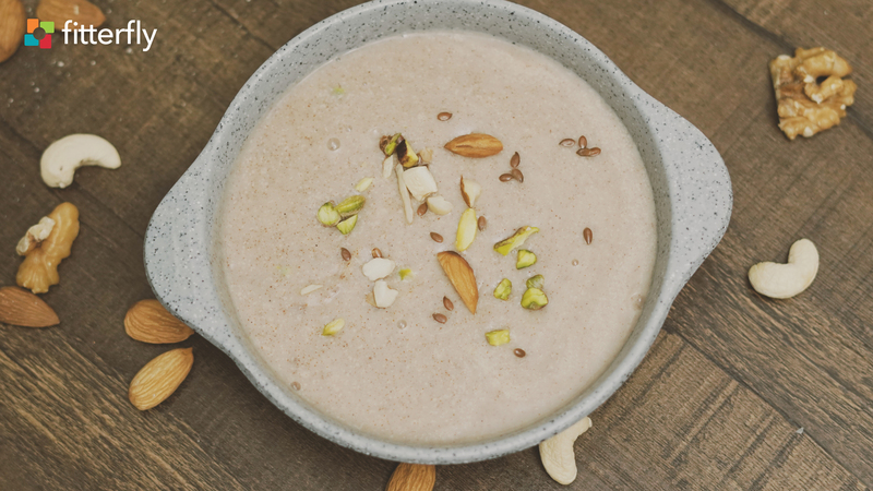 Ragi Almond Milk Porridge